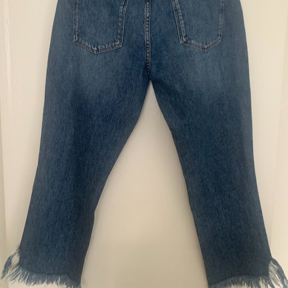 Zara Denim Distressed Jeans